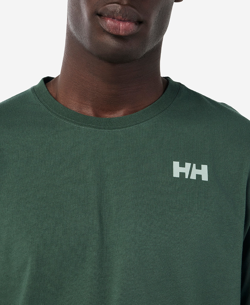 ERVIK L/S T-SHIRT, Jungle Green