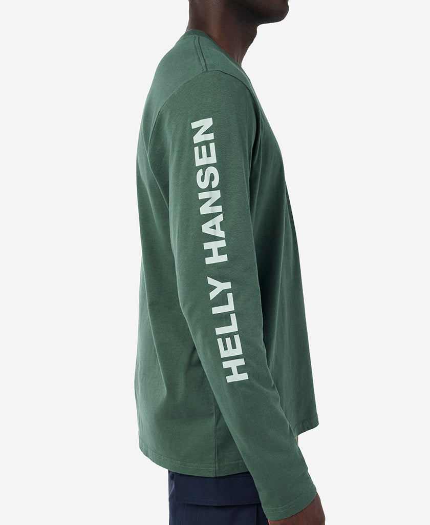ERVIK L/S T-SHIRT, Jungle Green