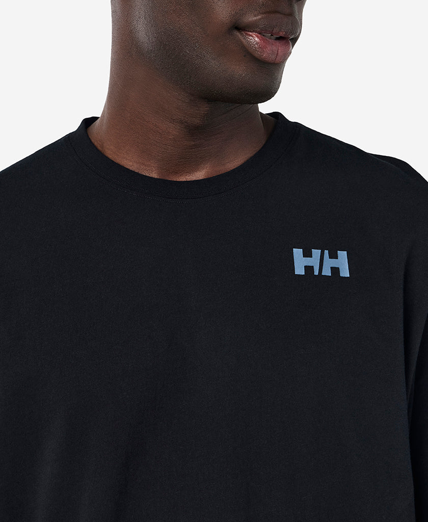 ERVIK L/S T-SHIRT, Black