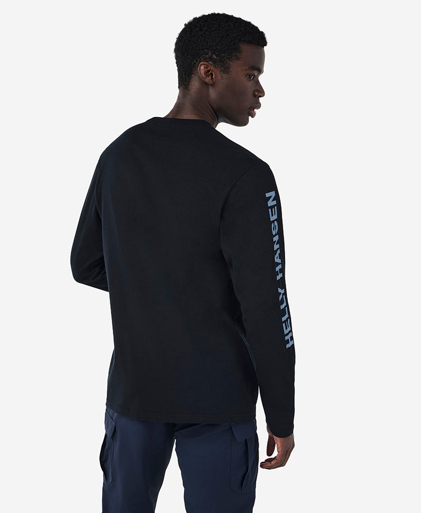 ERVIK L/S T-SHIRT, Black