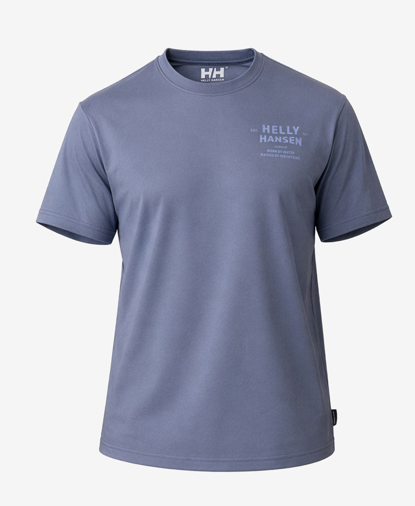 SHORE T-SHIRT, Washed Navy