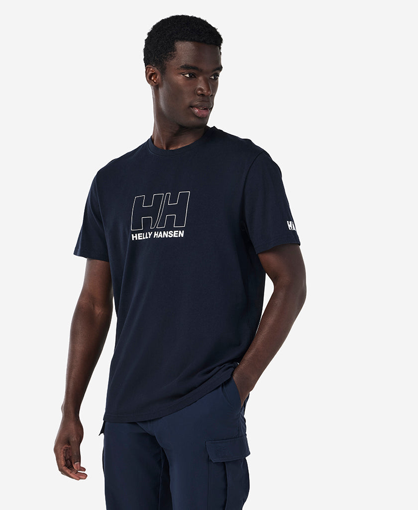 OUTLINE T-SHIRT, Navy