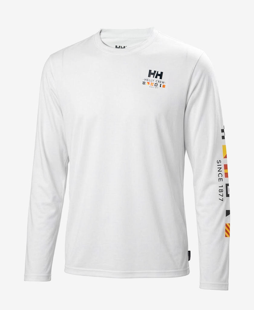 SEAFARER L/S T-SHIRT, White