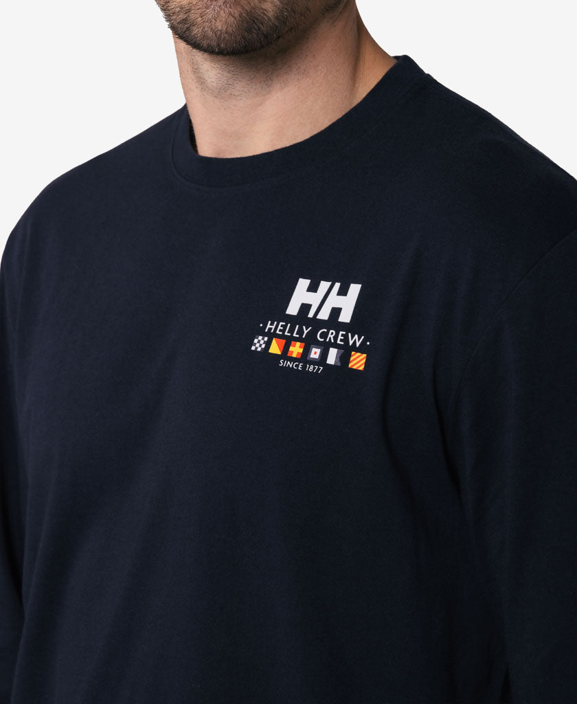 SEAFARER L/S T-SHIRT, Navy