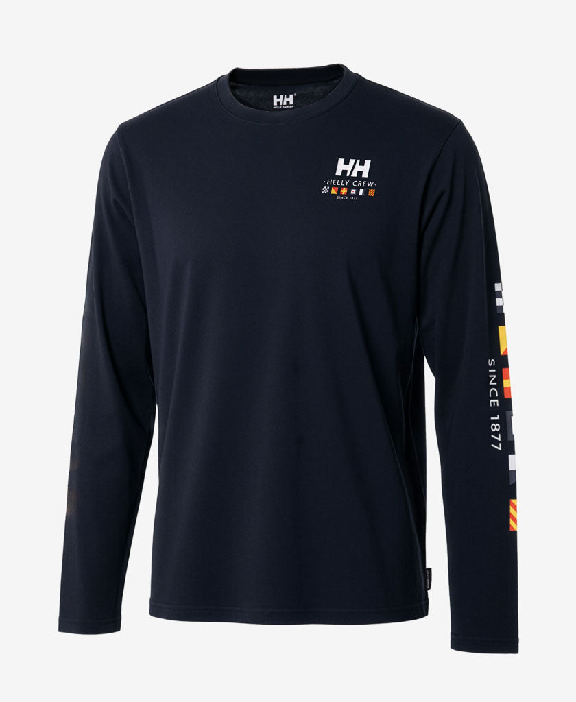 SEAFARER L/S T-SHIRT, Navy