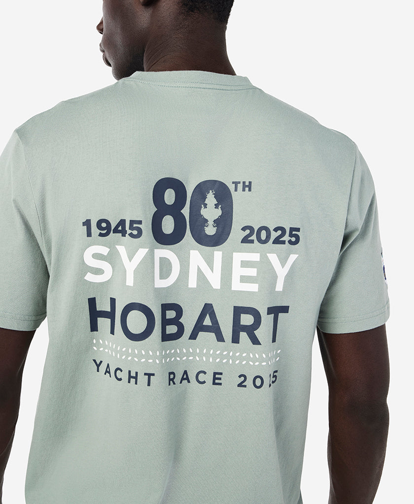 RSHYR25 80TH T-SHIRT, Grey Cactus