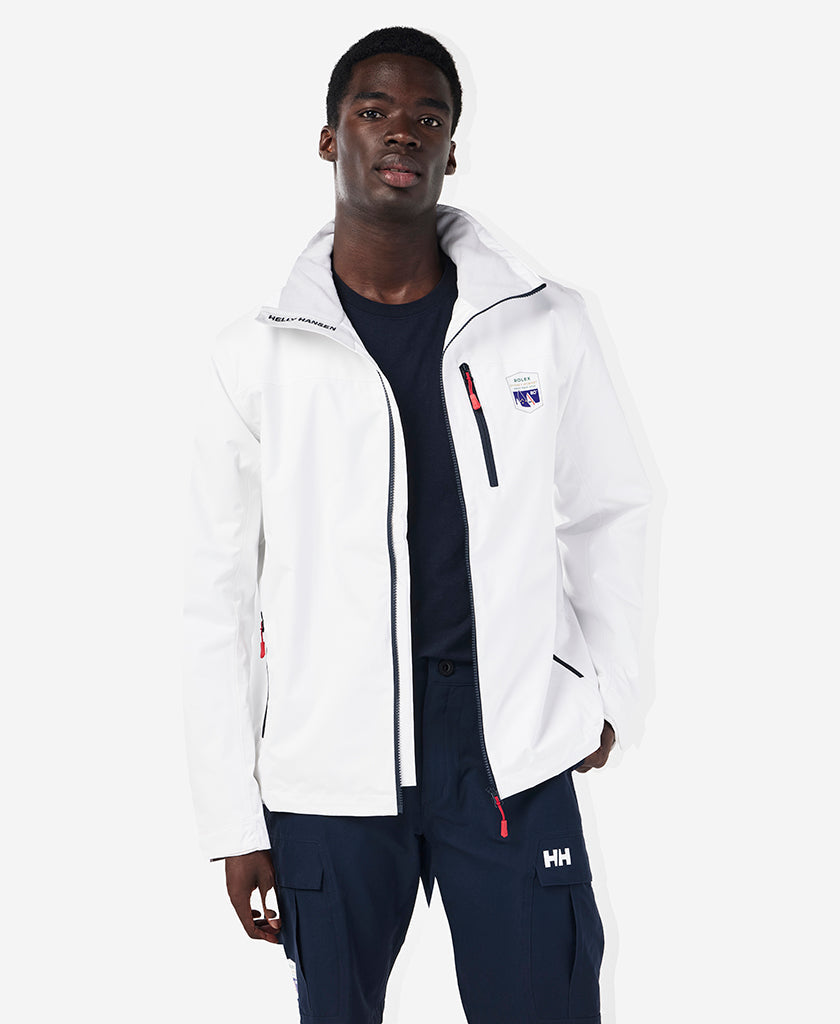 RSHYR25 CREW MIDLAYER JACKET, White