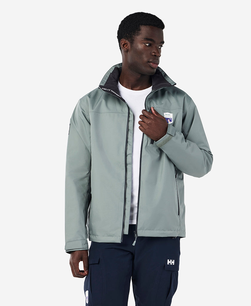 RSHYR25 CREW MIDLAYER JACKET, Grey Cactus