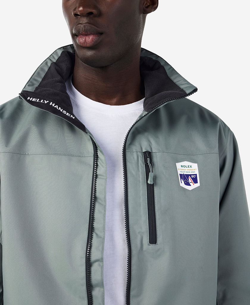 RSHYR25 CREW MIDLAYER JACKET, Grey Cactus