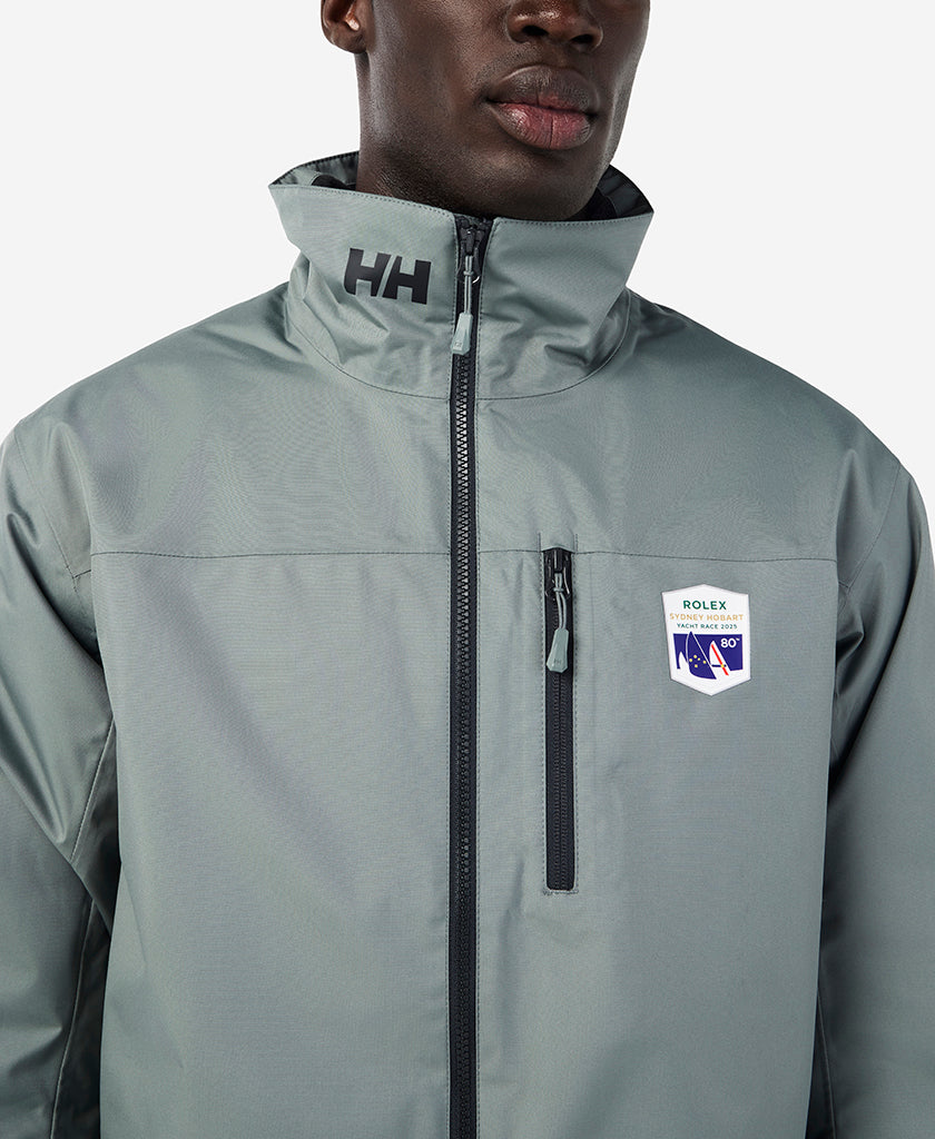 RSHYR25 CREW MIDLAYER JACKET, Grey Cactus