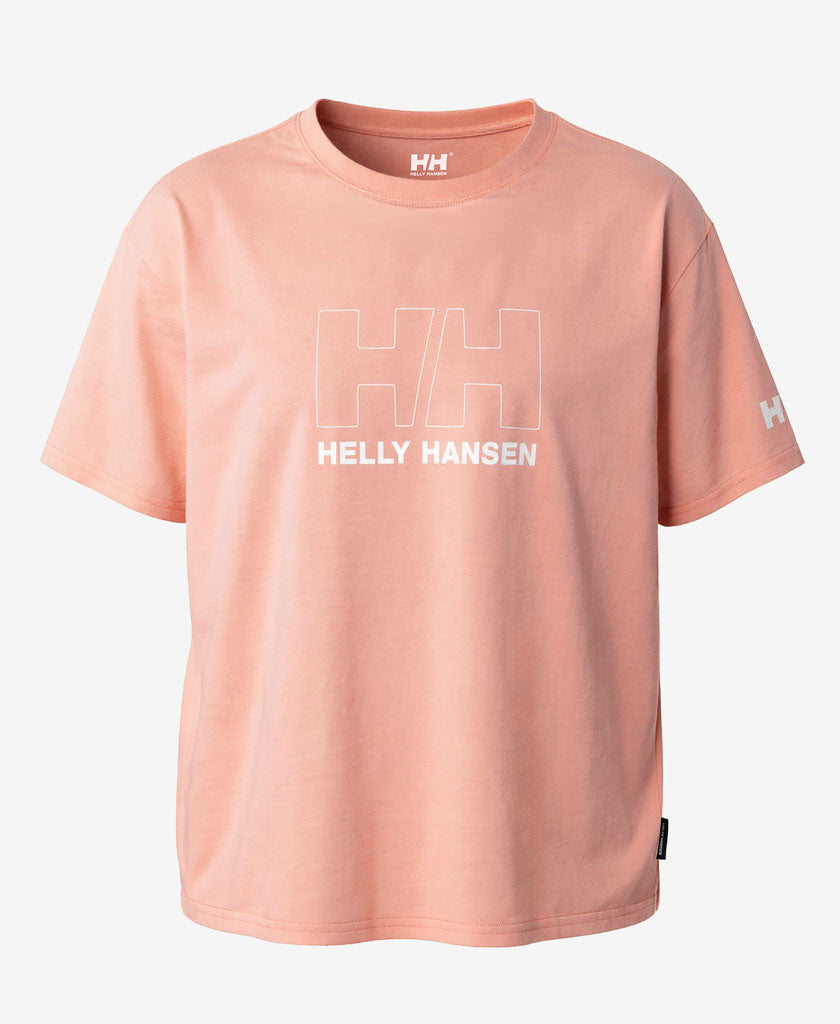 W OUTLINE T-SHIRT, Coral Almond