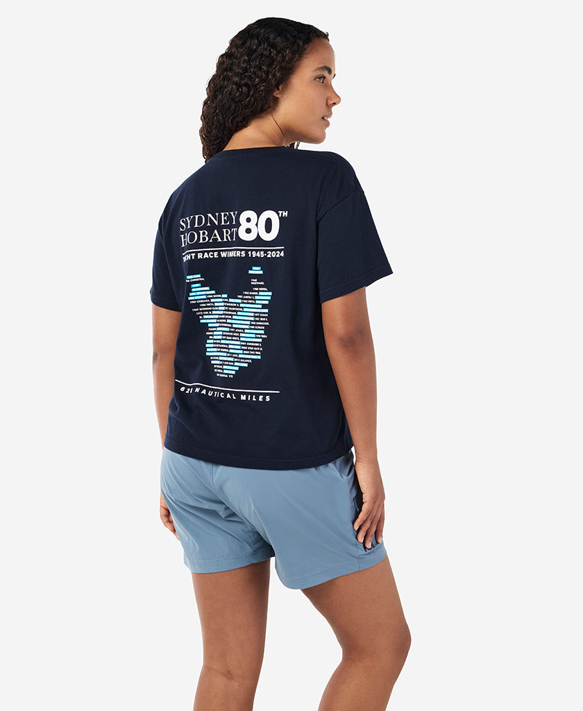 RSHYR25 W TASMAN T-SHIRT, Navy