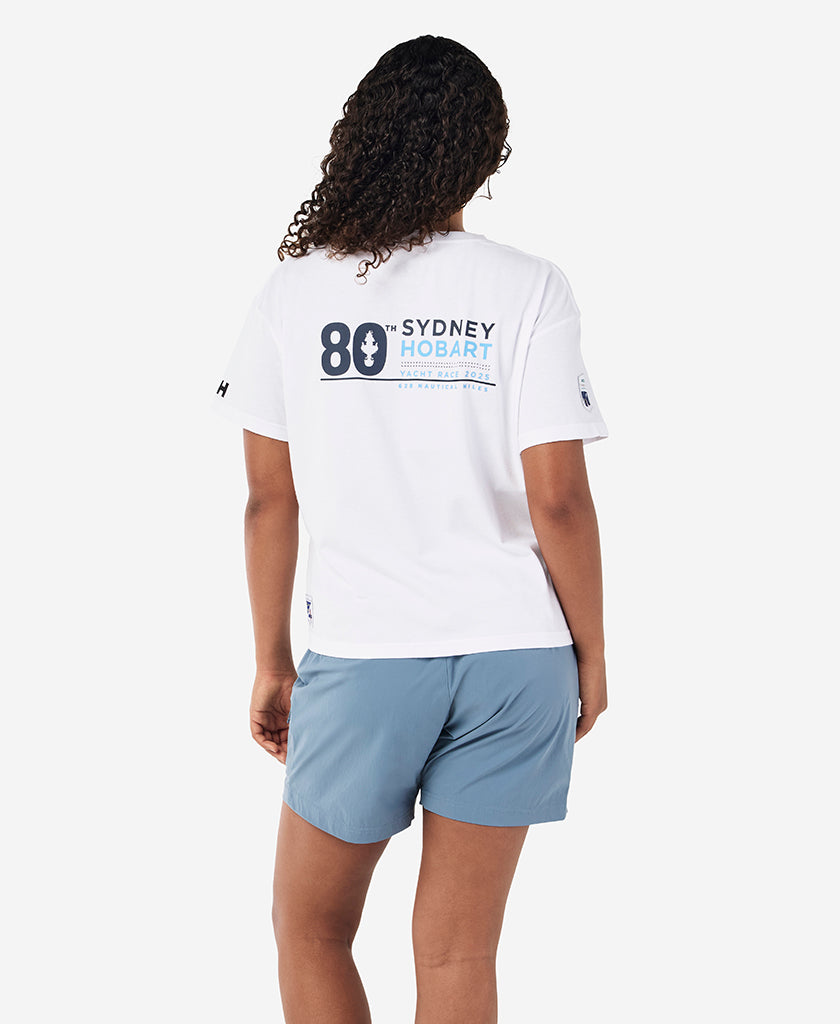 RSHYR25 W 80TH T-SHIRT, White