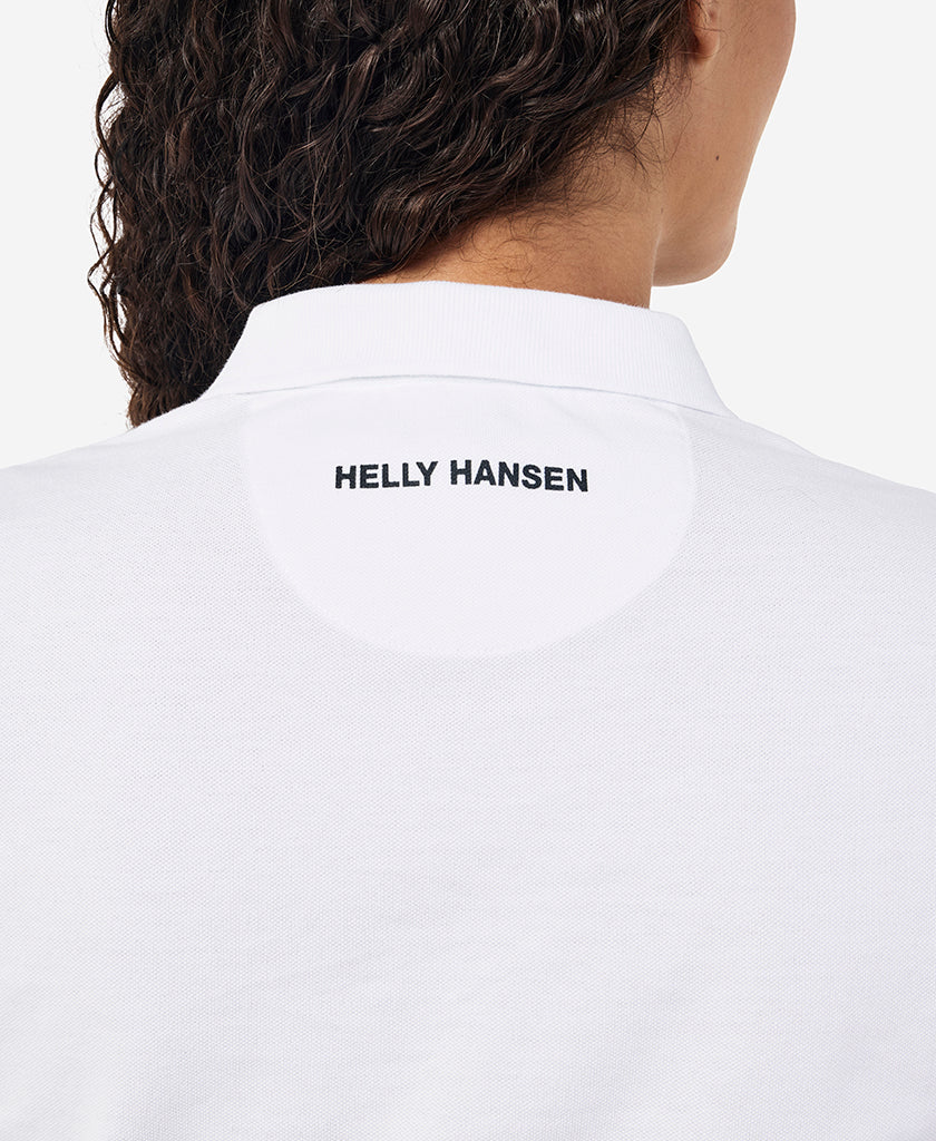 RSHYR25 W CREW POLO, White