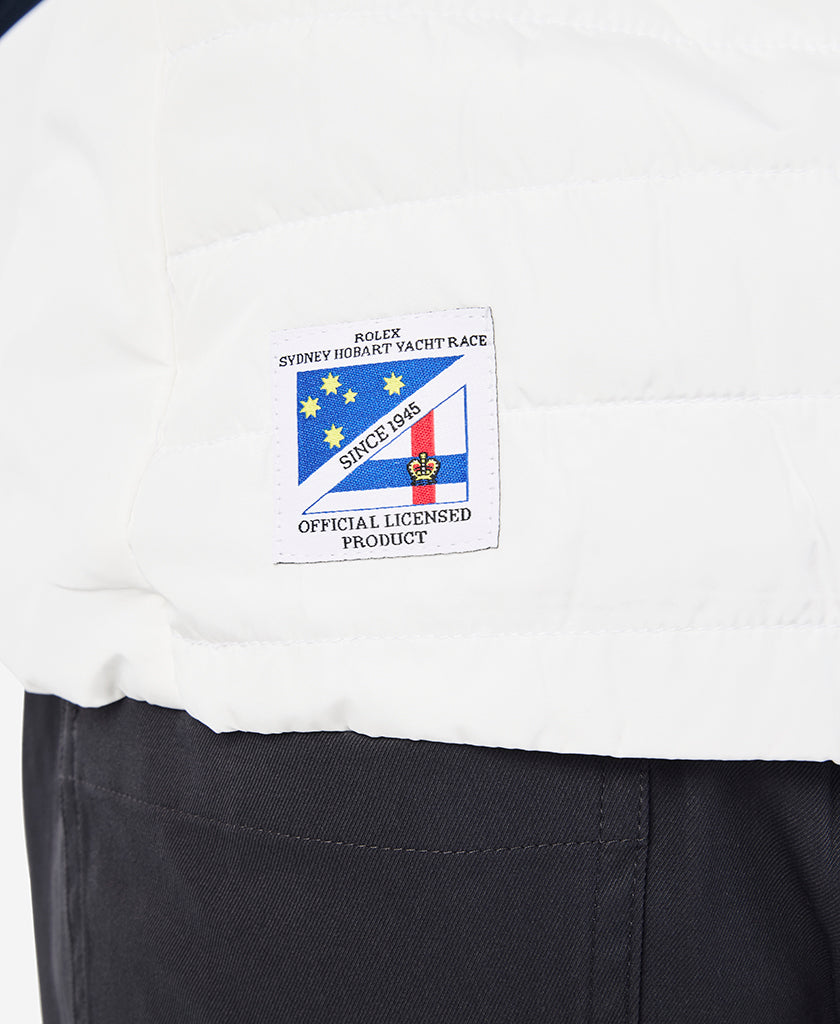 RSHYR25 W CREW INSULATOR VEST, White