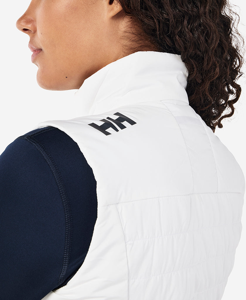 RSHYR25 W CREW INSULATOR VEST, White