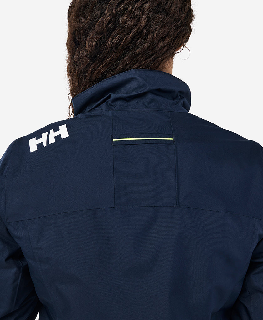 RSHYR25 W CREW MIDLAYER JACKET, Navy