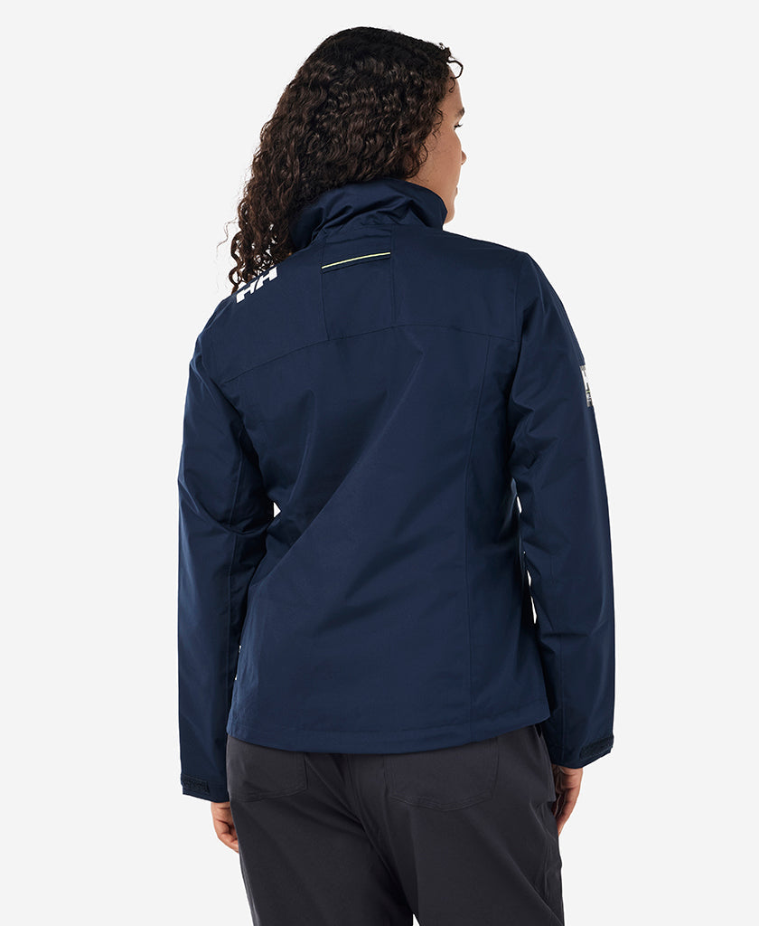 RSHYR25 W CREW MIDLAYER JACKET, Navy