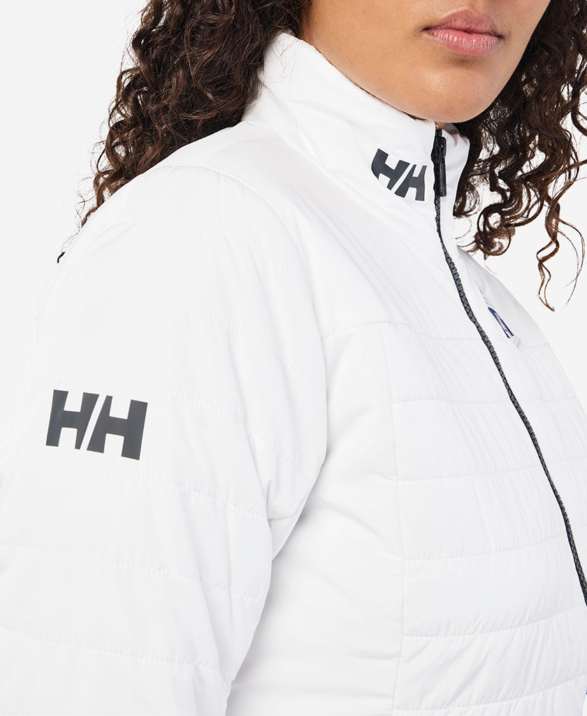 RSHYR25 W CREW INSULATOR JACKET, White