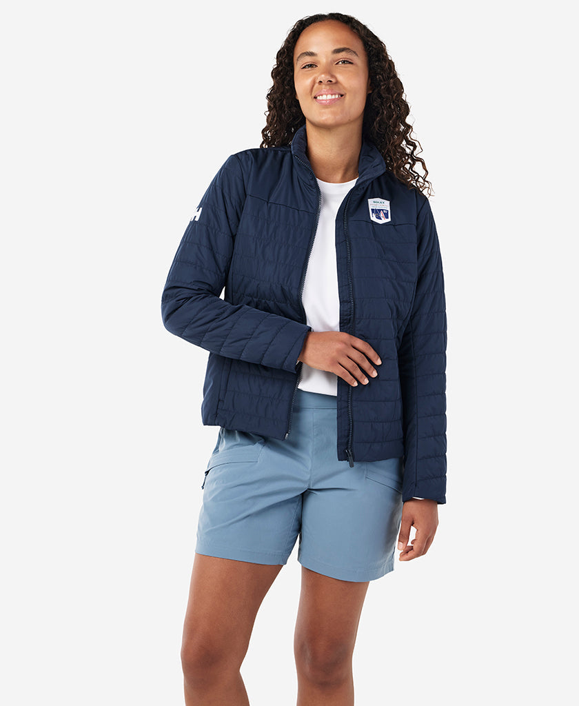 RSHYR25 W CREW INSULATOR JACKET, Navy