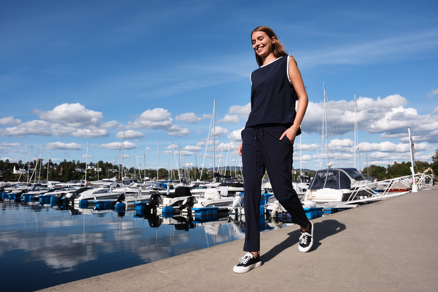 W THALIA PANT, Navy